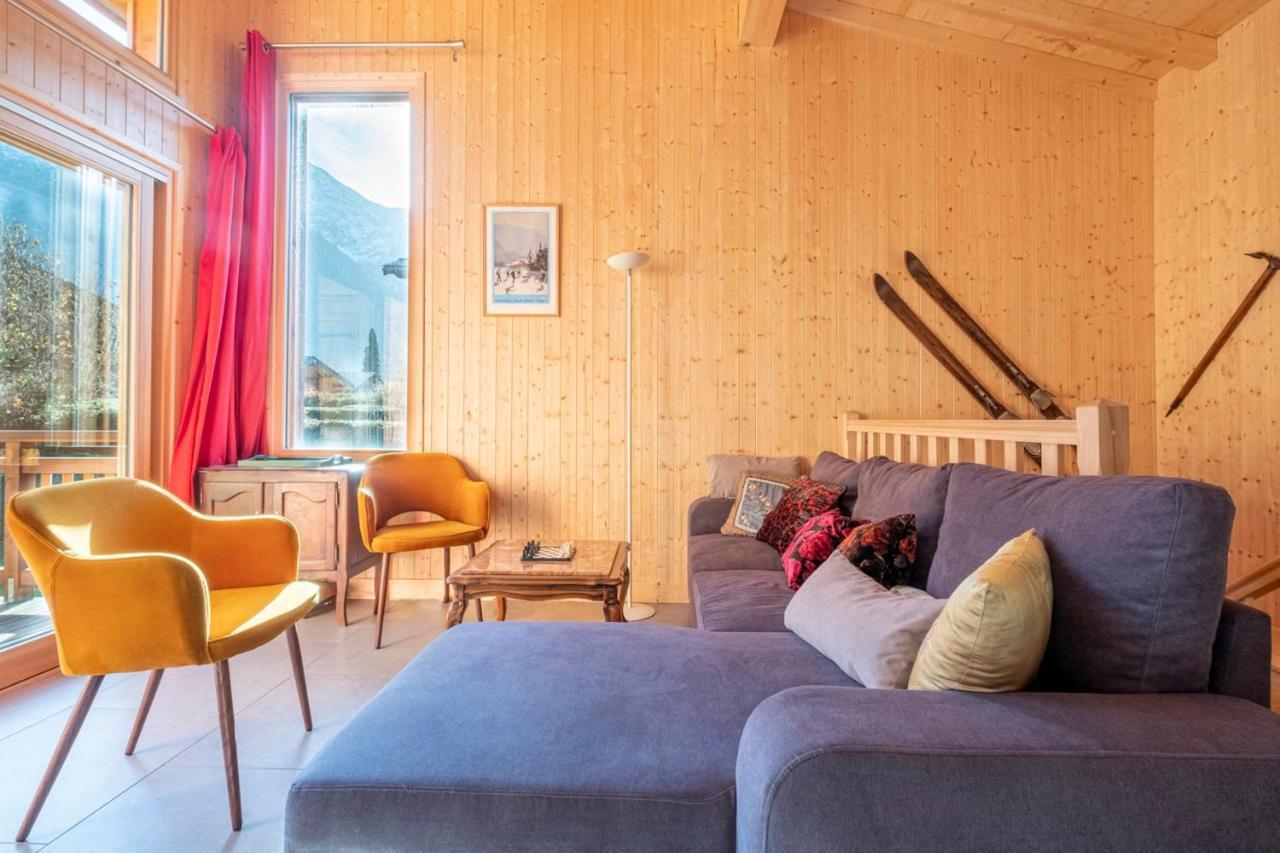 Family Cottage With Balcony In Σαμονί Εξωτερικό φωτογραφία