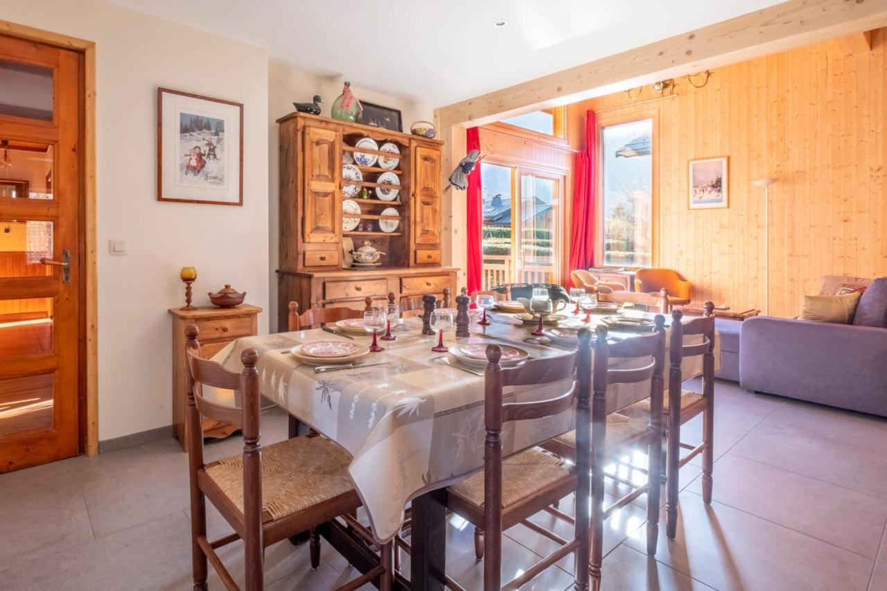 Family Cottage With Balcony In Σαμονί Εξωτερικό φωτογραφία