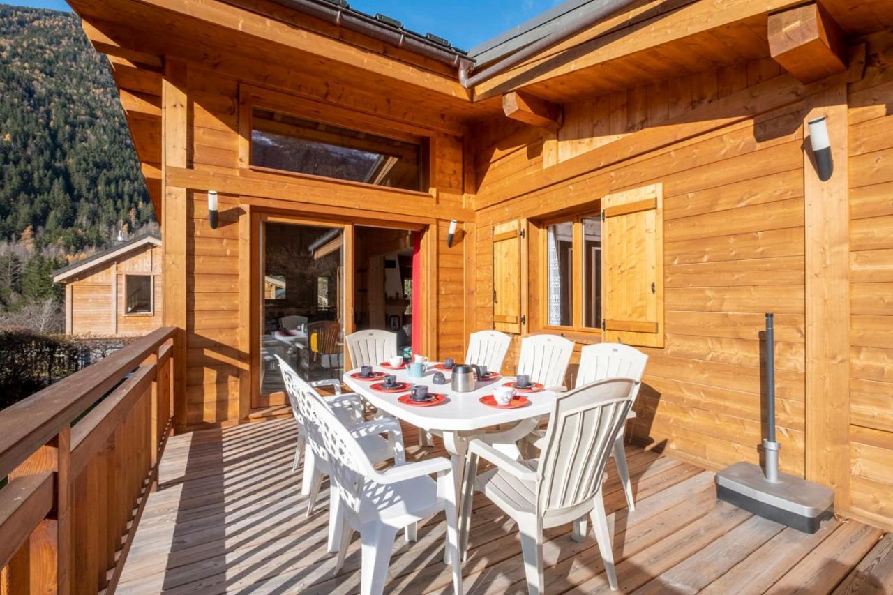 Family Cottage With Balcony In Σαμονί Εξωτερικό φωτογραφία